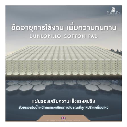 ที่นอน 3.5 ฟุต DUNLOPILLO VENUS (พร้อมหมอนหนุน 1 ใบ)_10