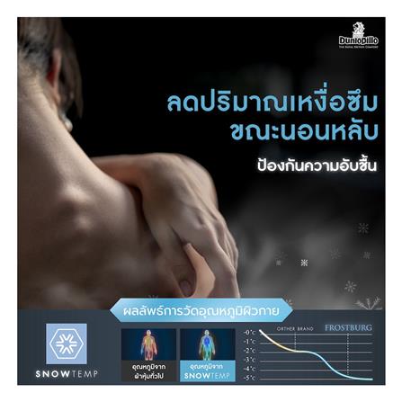 ที่นอน 3.5 ฟุต DUNLOPILLO VENUS (พร้อมหมอนหนุน 1 ใบ)_13