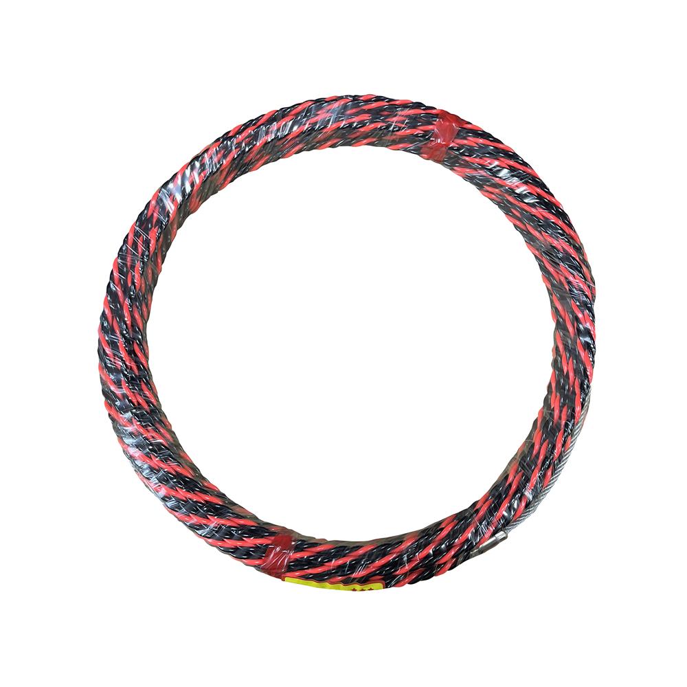 ลวดร้อยท่อดึงสายไฟ ELECKTA 6 มม. 15 ม. สีแดง/ดำ