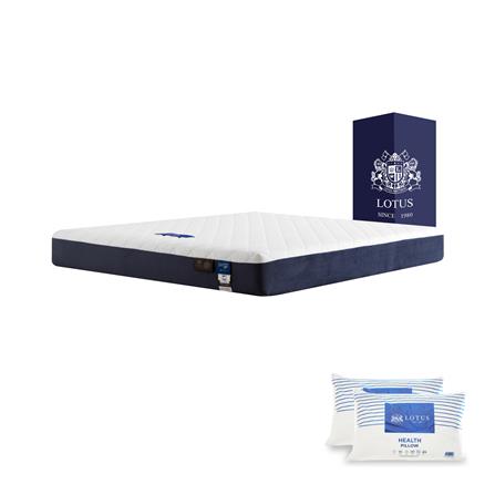 ที่นอน 6 ฟุต LOTUS ASLEEP II (พร้อมหมอนหนุน 2 ใบ)_0