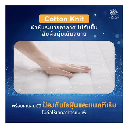 ที่นอน 3.5 ฟุต LOTUS ASLEEP I (พร้อมหมอนหนุน 1 ใบ)_5
