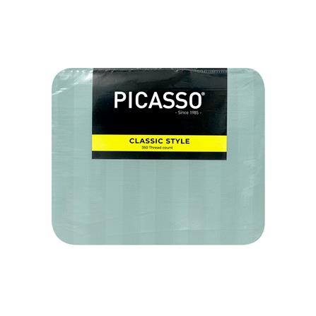 ชุดผ้าปูที่นอน 6 ฟุต (ชุด 5 ชิ้น) PICASSO CLASSIC STYLE สี GREEN SEA, GREEN MINT_3