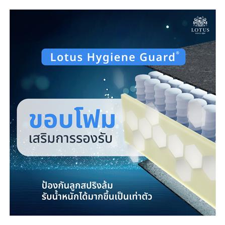 ที่นอน 5 ฟุต LOTUS ASLEEP III (พร้อมหมอนหนุน 2 ใบ)_11
