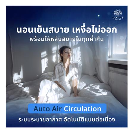 ที่นอน 5 ฟุต LOTUS ASLEEP II (พร้อมหมอนหนุน 2 ใบ)_12