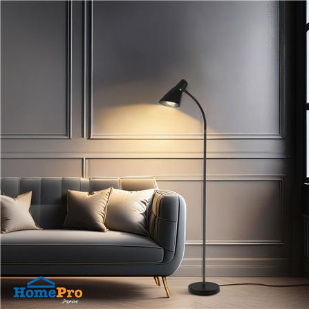 ไฟตั้งพื้น CARINI MT16-1521BK สีดำ 1 หัว_6