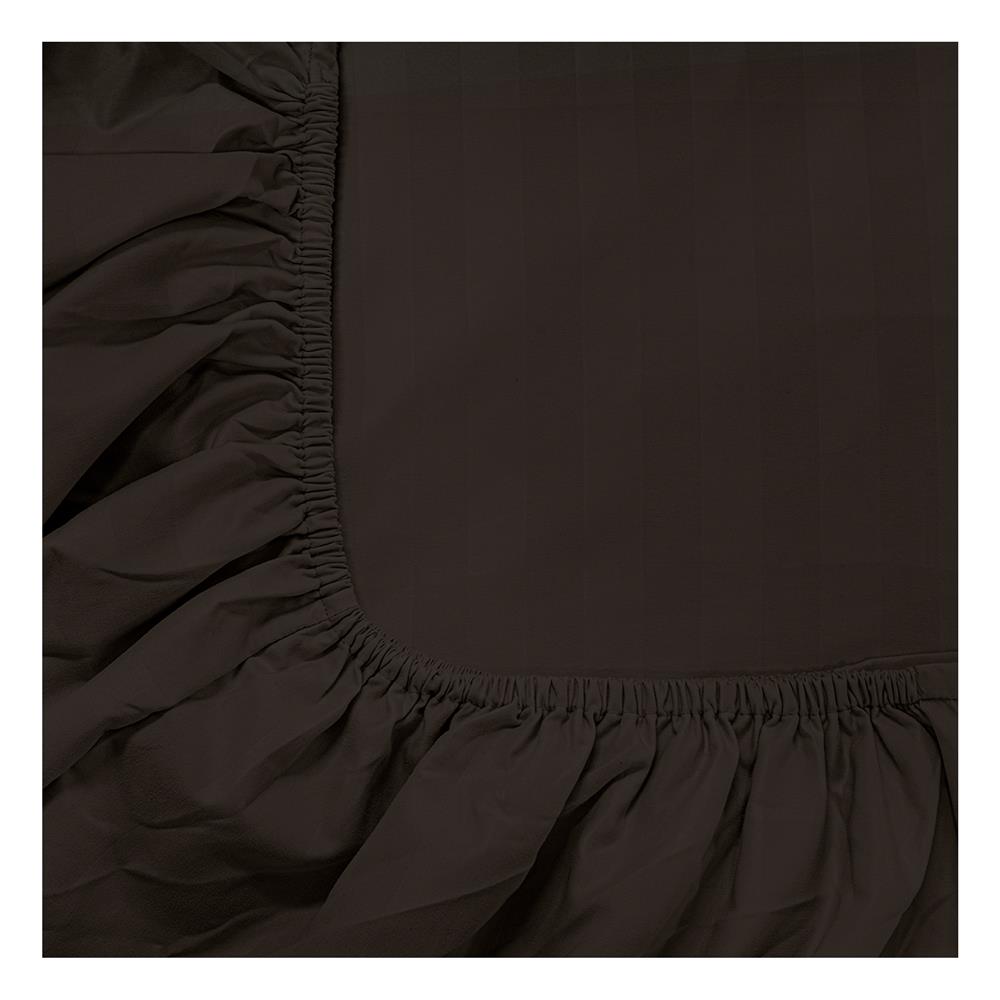 ชุดผ้าปูที่นอน 6 ฟุต (ชุด 5 ชิ้น) PICASSO CLASSIC STYLE สี DARK BROWN