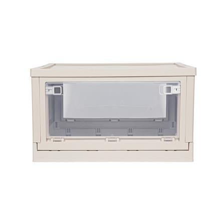 กล่องเก็บของพับได้ STACKO LAURA 55 ลิตร 50.5X36.5X29.5 ซม. สีขาว_2