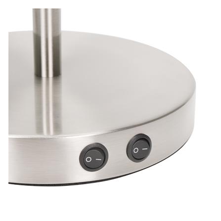 ไฟตั้งโต๊ะ LED CARINI MT15-3682 3 วัตต์ สีขาว/เงิน_3