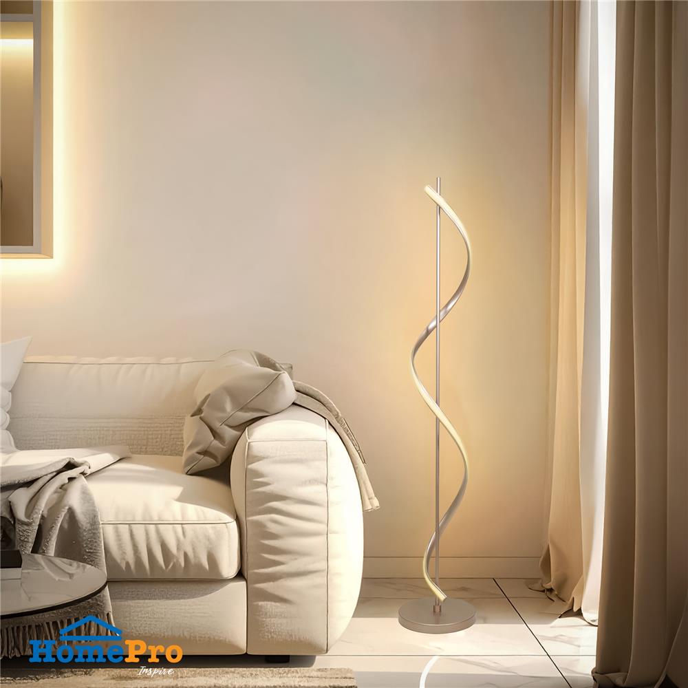 ไฟตั้งพื้น LED CARINI MT16-3674 24 วัตต์ สีทอง/แชมเปญ