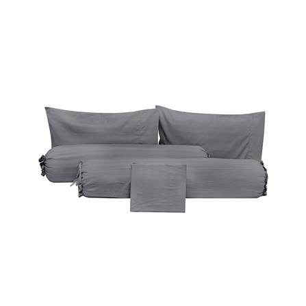 ชุดผ้าปูที่นอน 6 ฟุต (ชุด 5 ชิ้น) PICASSO CLASSIC STYLE สี GREY_1