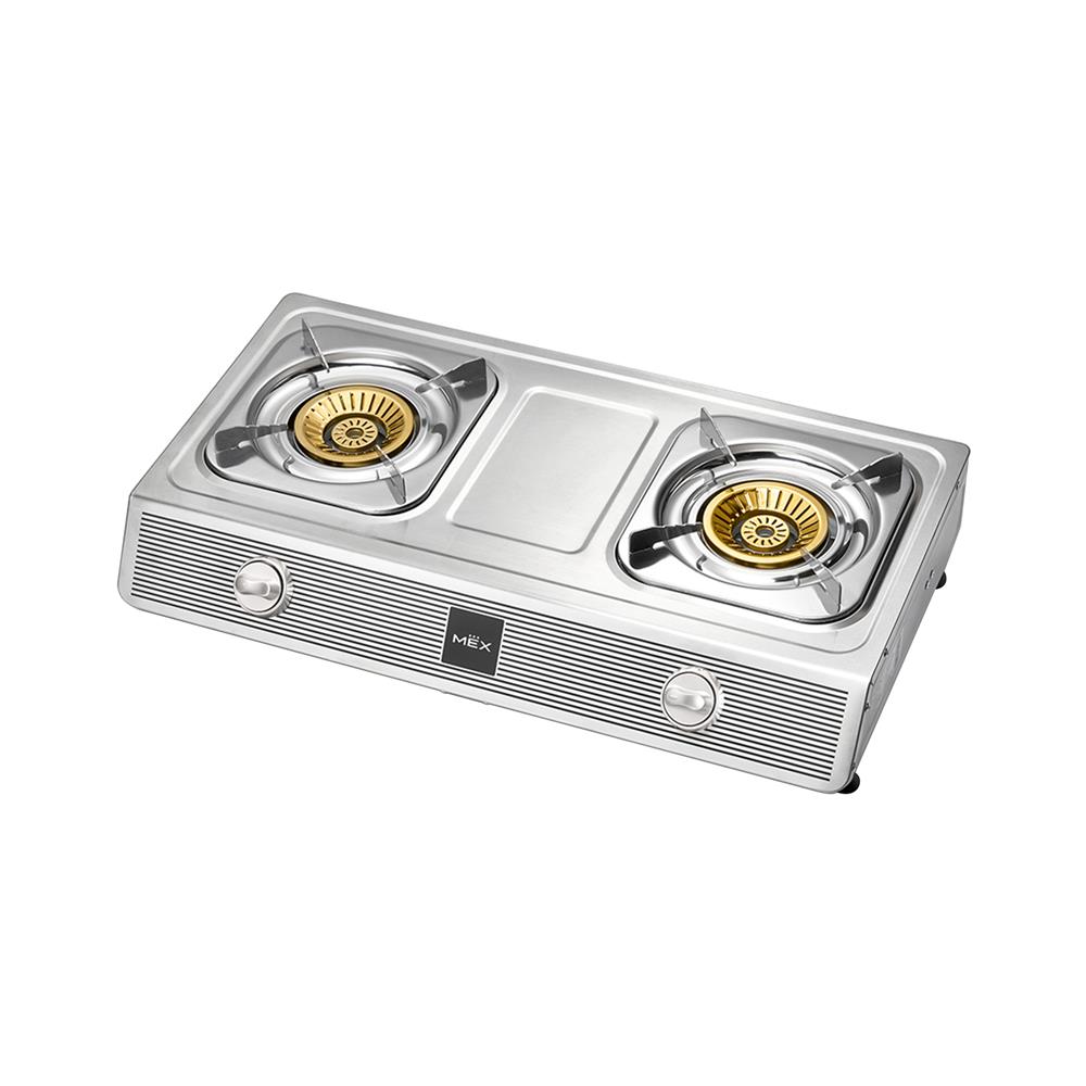 เตาแก๊สตั้งโต๊ะ 2 หัวแก๊ส MEX PC4682X