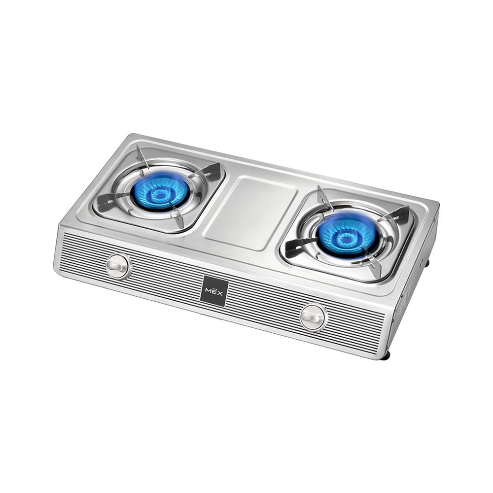 เตาแก๊สตั้งโต๊ะ 2 หัวแก๊ส MEX PC4682X