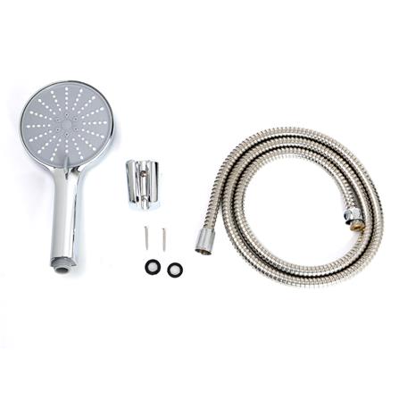 ชุดฝักบัวสายอ่อน 3 ระดับ WSP WSP-329 สีโครม_3