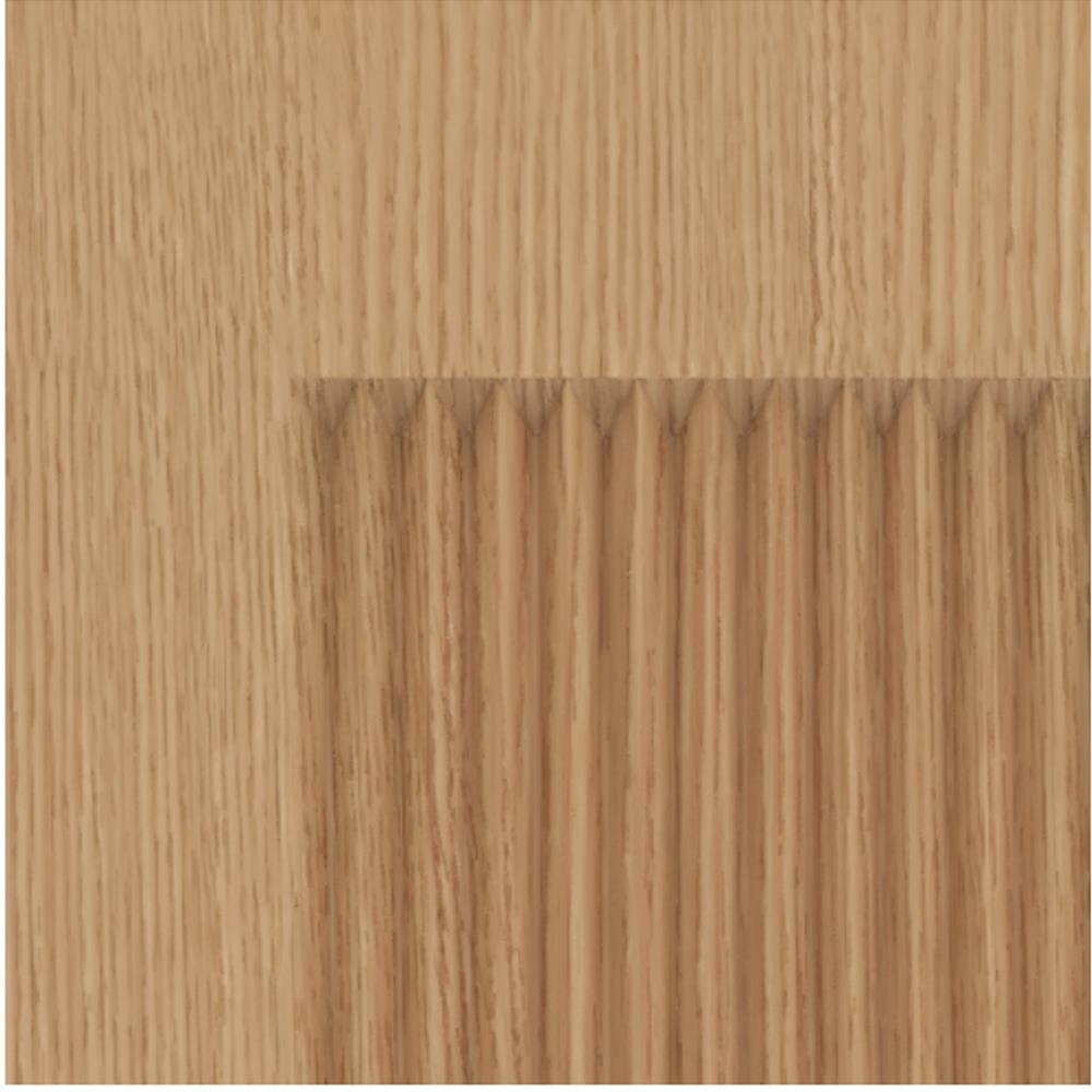 ประตูภายใน UPVC เจาะลูกบิด AZLE PZ05 80x200 ซม. สี NATURAL ASH WOOD