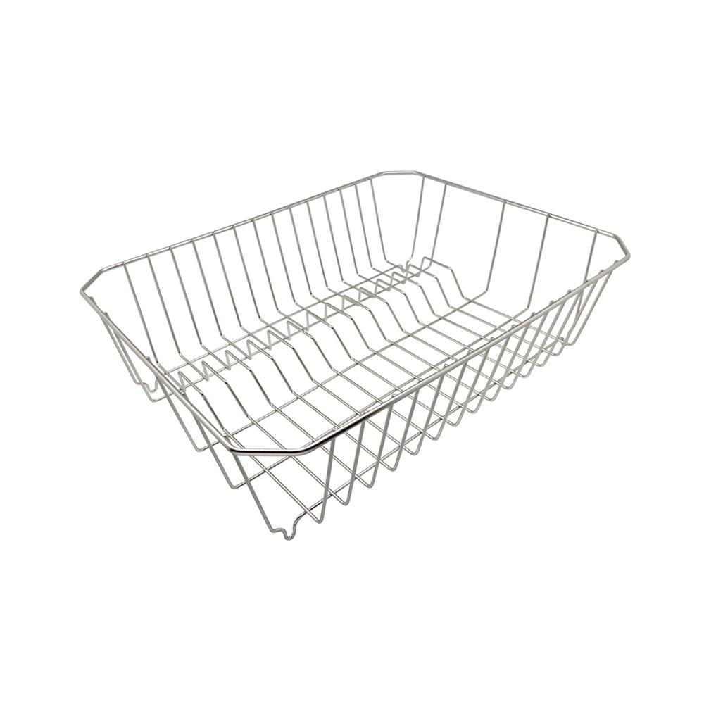 ชั้นคว่ำจานสเตนเลส พร้อมที่ใส่ช้อนและถาดรองน้ำ KECH FIRM