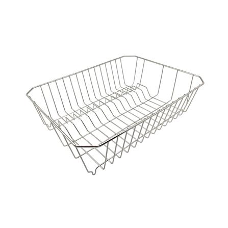 ชั้นคว่ำจานสเตนเลส พร้อมที่ใส่ช้อนและถาดรองน้ำ KECH FIRM_3