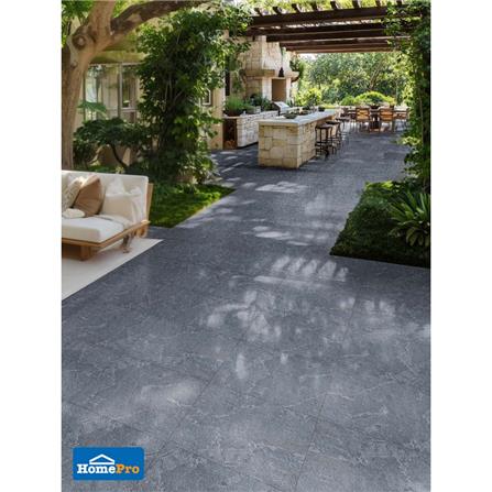 กระเบื้องพื้น 40x60 ซม. TARA รัสติกร็อค เทาเข้ม PM 1.2 ตร.ม._4