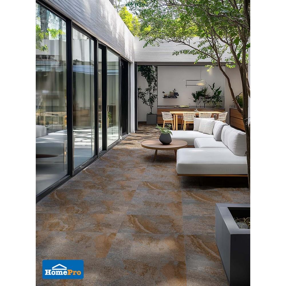 กระเบื้องพื้น 40x60 ซม. TARA รัสติกร็อค น้ำตาล PM 1.2 ตร.ม.