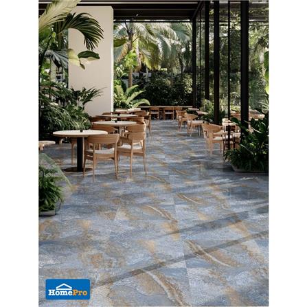 กระเบื้องพื้น 40x60 ซม. TARA รัสติกร็อค เกรย์ หนา 13 มม. PM 1.2 ตร.ม._2