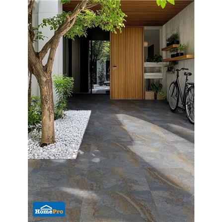 กระเบื้องพื้น 40x60 ซม. TARA รัสติกร็อค เกรย์ หนา 13 มม. PM 1.2 ตร.ม._3