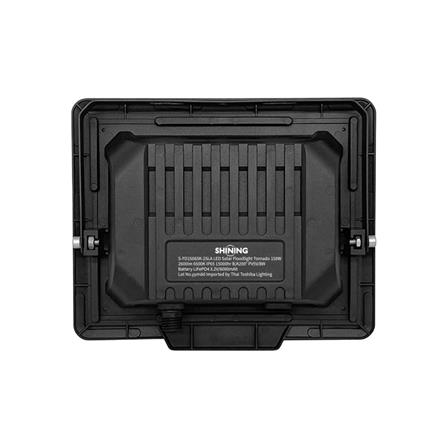 สปอตไลท์ SOLAR SHINING TORNADO S-FD15065K-2SLA 150 วัตต์ DAYLIGHT สีดำ_2