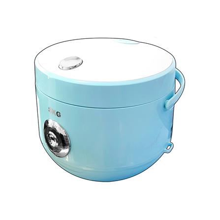 หม้อหุงข้าว MANUAL SKG SK-125 1.2 ลิตร สีขาว/ฟ้า_1
