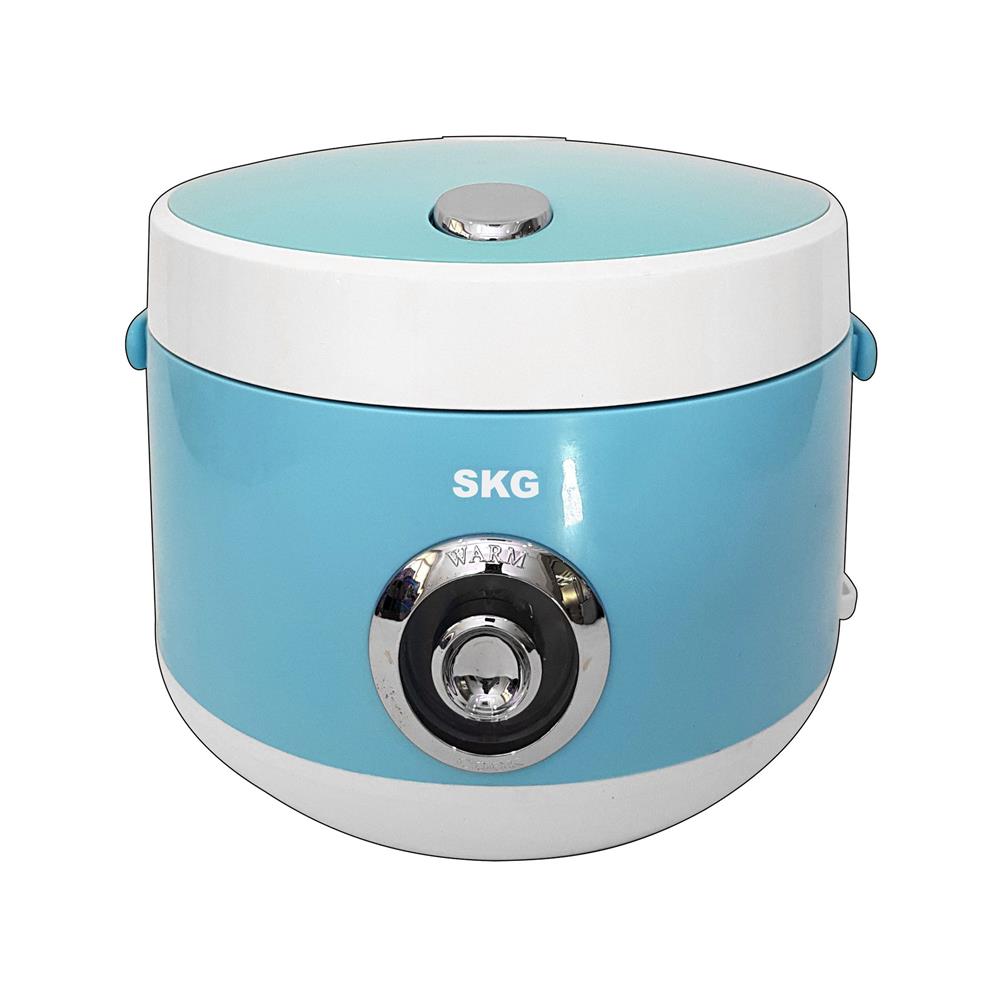 หม้อหุงข้าว MANUAL SKG SK-125 1.2 ลิตร สีขาว/ฟ้า