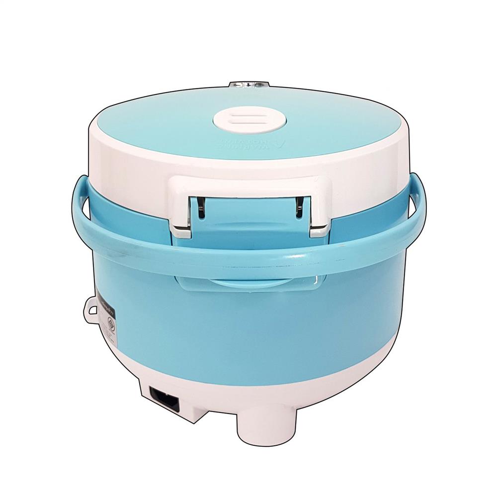 หม้อหุงข้าว MANUAL SKG SK-125 1.2 ลิตร สีขาว/ฟ้า