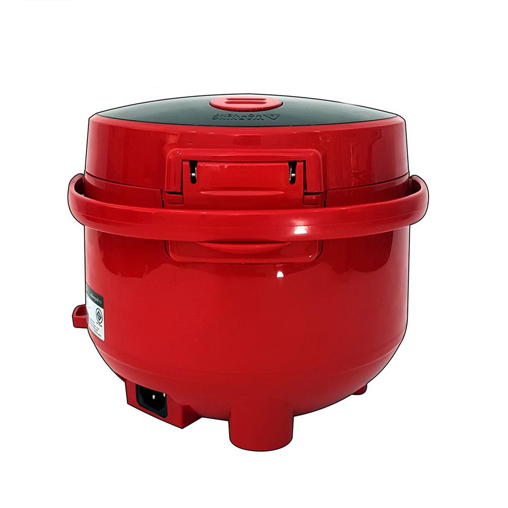 หม้อหุงข้าว MANUAL SKG SK-125 1.2 ลิตร สีดำ/แดง