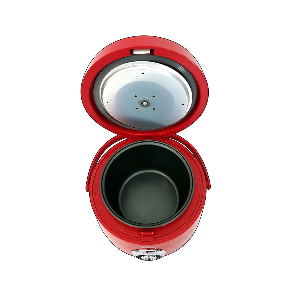หม้อหุงข้าว MANUAL SKG SK-125 1.2 ลิตร สีดำ/แดง