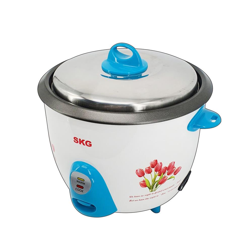 หม้อหุงข้าว MANUAL SKG SK-282 สีขาว/ฟ้า