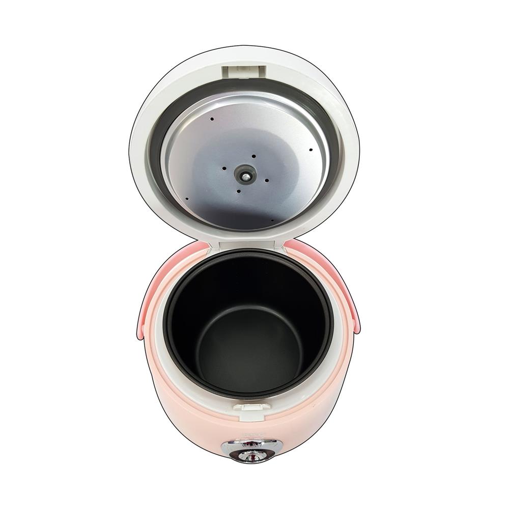 หม้อหุงข้าว MANUAL SKG SK-125 1.2 ลิตร สีขาว/ชมพู