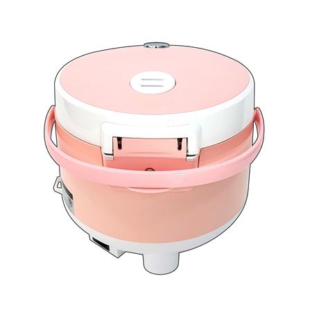 หม้อหุงข้าว MANUAL SKG SK-125 1.2 ลิตร สีขาว/ชมพู_3