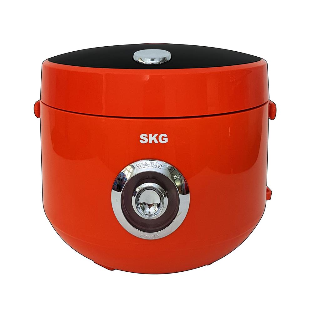 หม้อหุงข้าว MANUAL SKG SK-125 1.2 ลิตร สีดำ/ส้ม