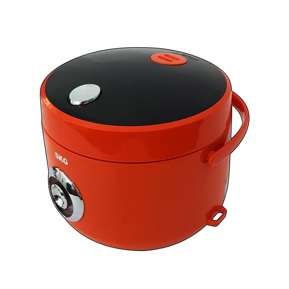 หม้อหุงข้าว MANUAL SKG SK-125 1.2 ลิตร สีดำ/ส้ม