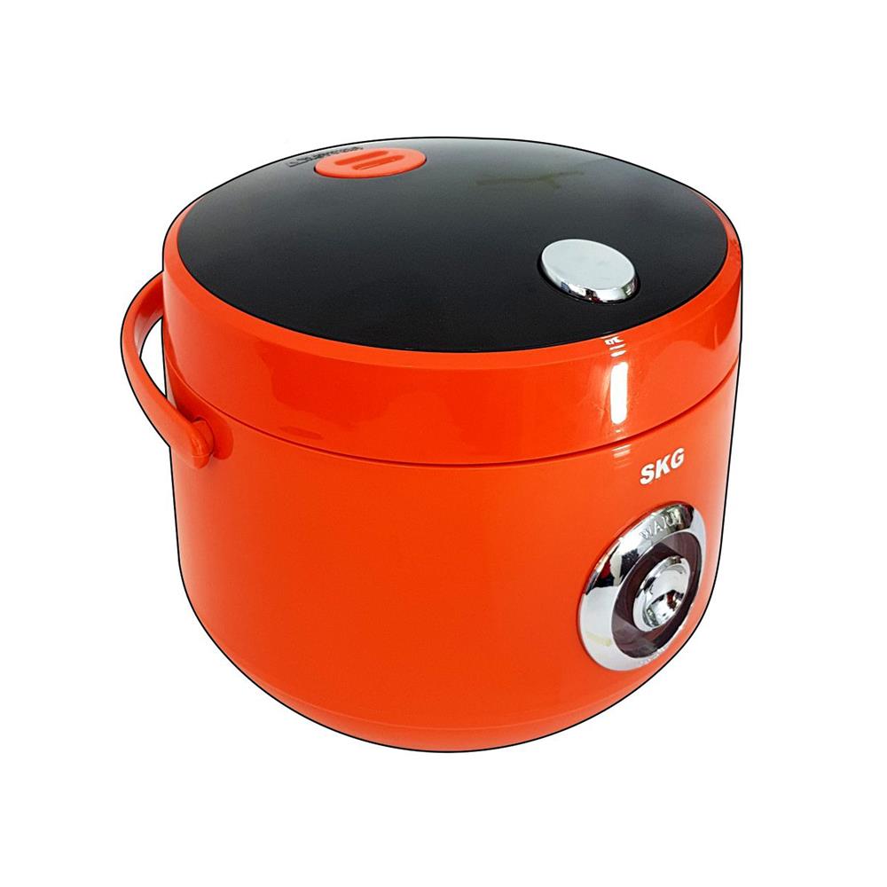 หม้อหุงข้าว MANUAL SKG SK-125 1.2 ลิตร สีดำ/ส้ม