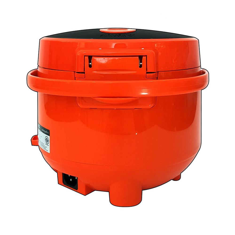 หม้อหุงข้าว MANUAL SKG SK-125 1.2 ลิตร สีดำ/ส้ม
