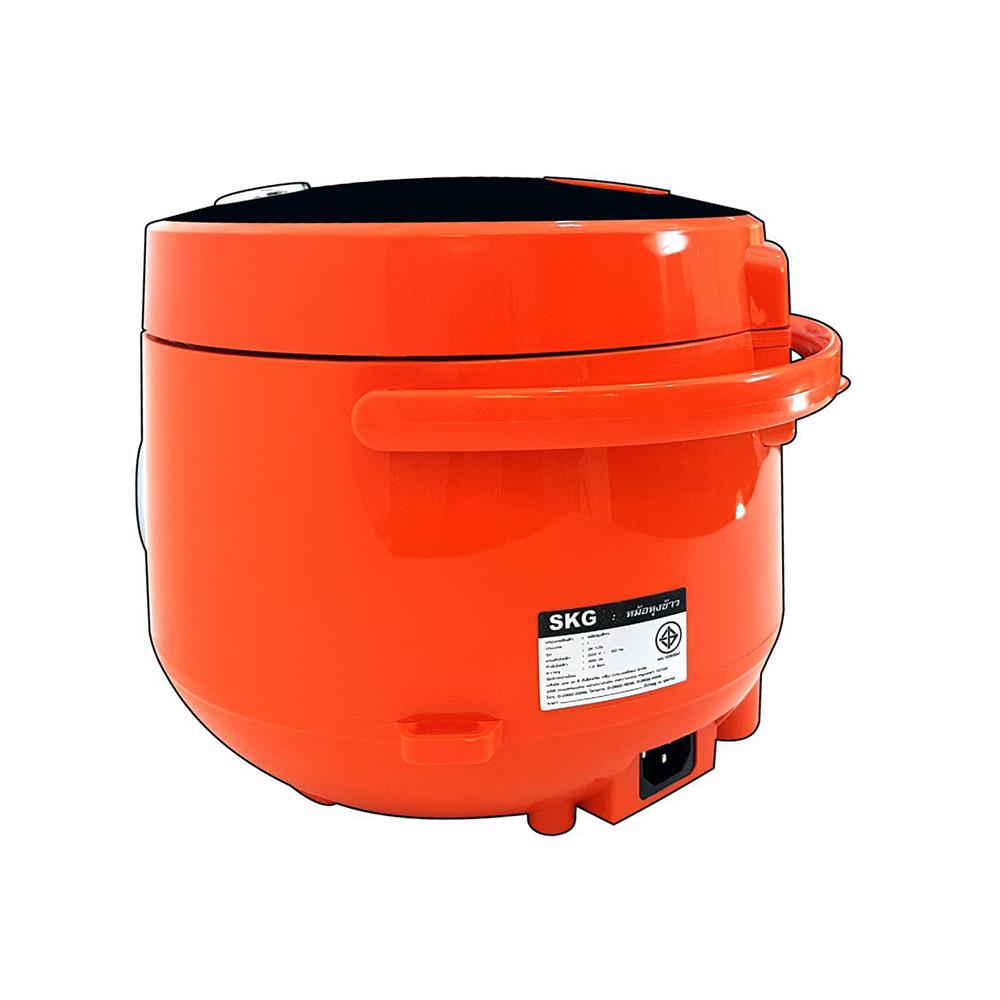 หม้อหุงข้าว MANUAL SKG SK-125 1.2 ลิตร สีดำ/ส้ม