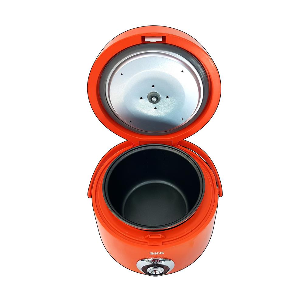 หม้อหุงข้าว MANUAL SKG SK-125 1.2 ลิตร สีดำ/ส้ม