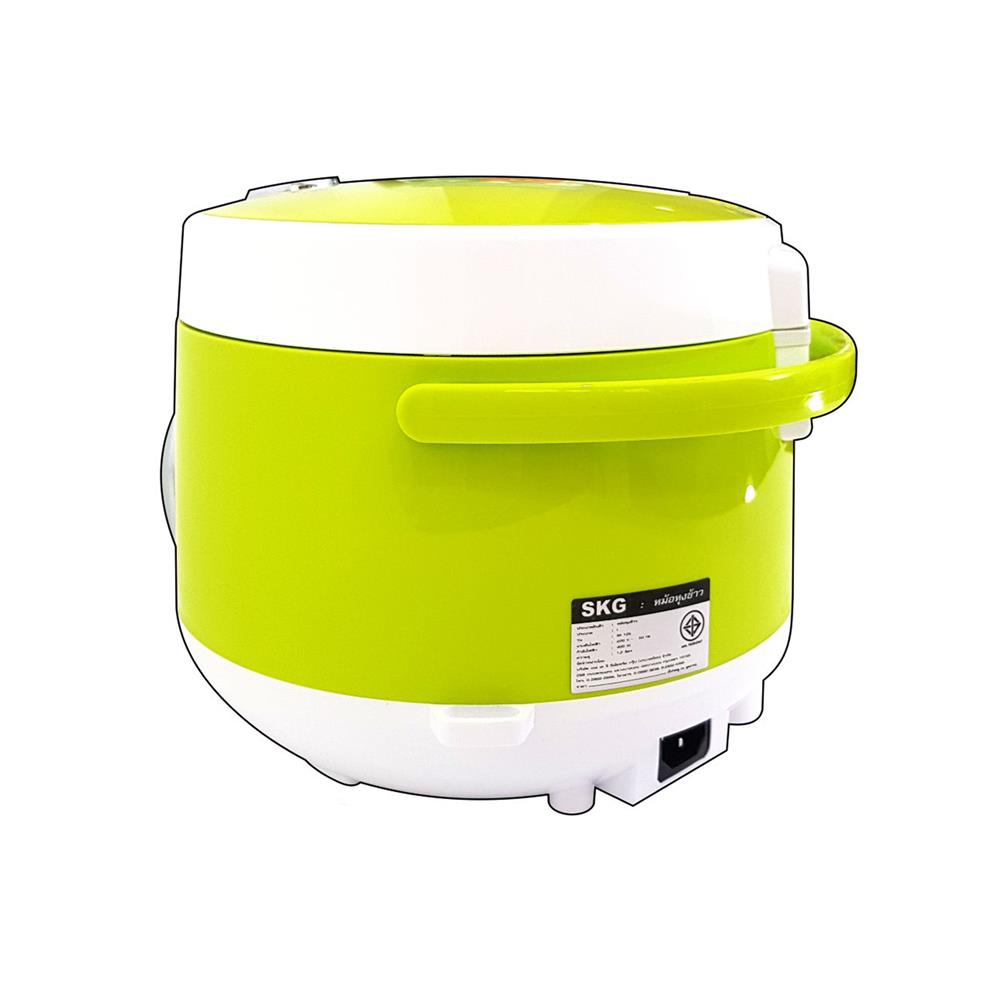 หม้อหุงข้าว MANUAL SKG SK-125 1.2 ลิตร สีเขียว