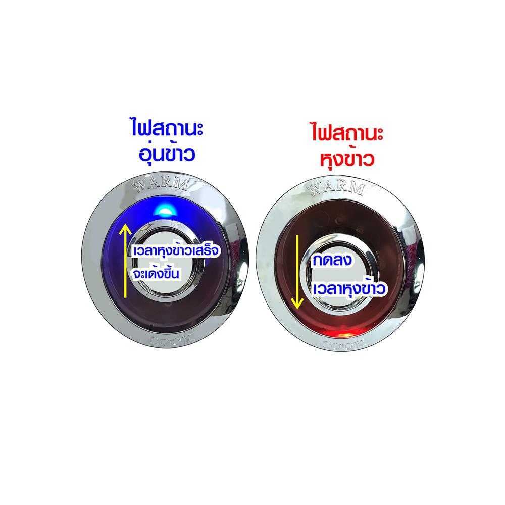 หม้อหุงข้าว MANUAL SKG SK-125 1.2 ลิตร สีเขียว