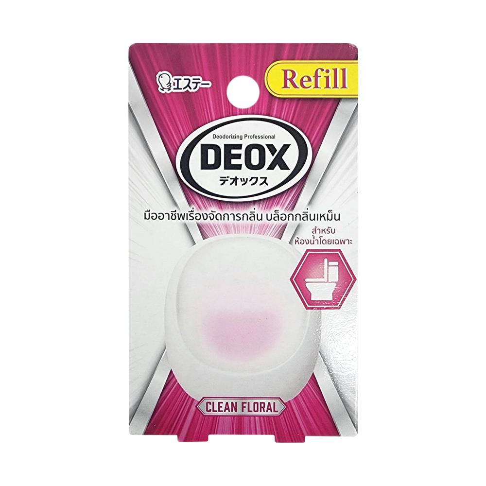 รีฟิลน้ำหอมปรับอากาศห้องน้ำ SHALDAN DEOX 6 มล. CLEAN FLORAL_1