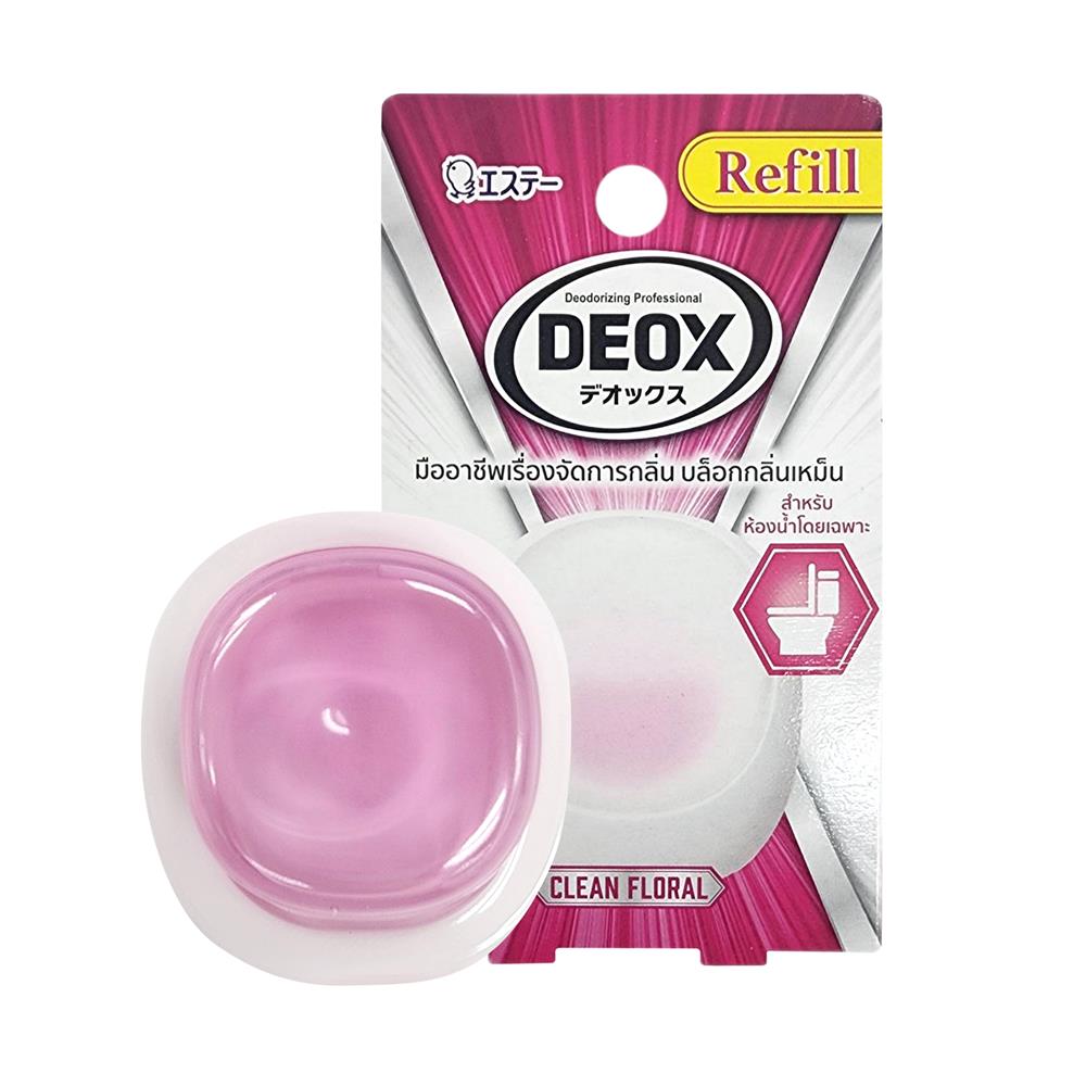 รีฟิลน้ำหอมปรับอากาศห้องน้ำ SHALDAN DEOX 6 มล. CLEAN FLORAL