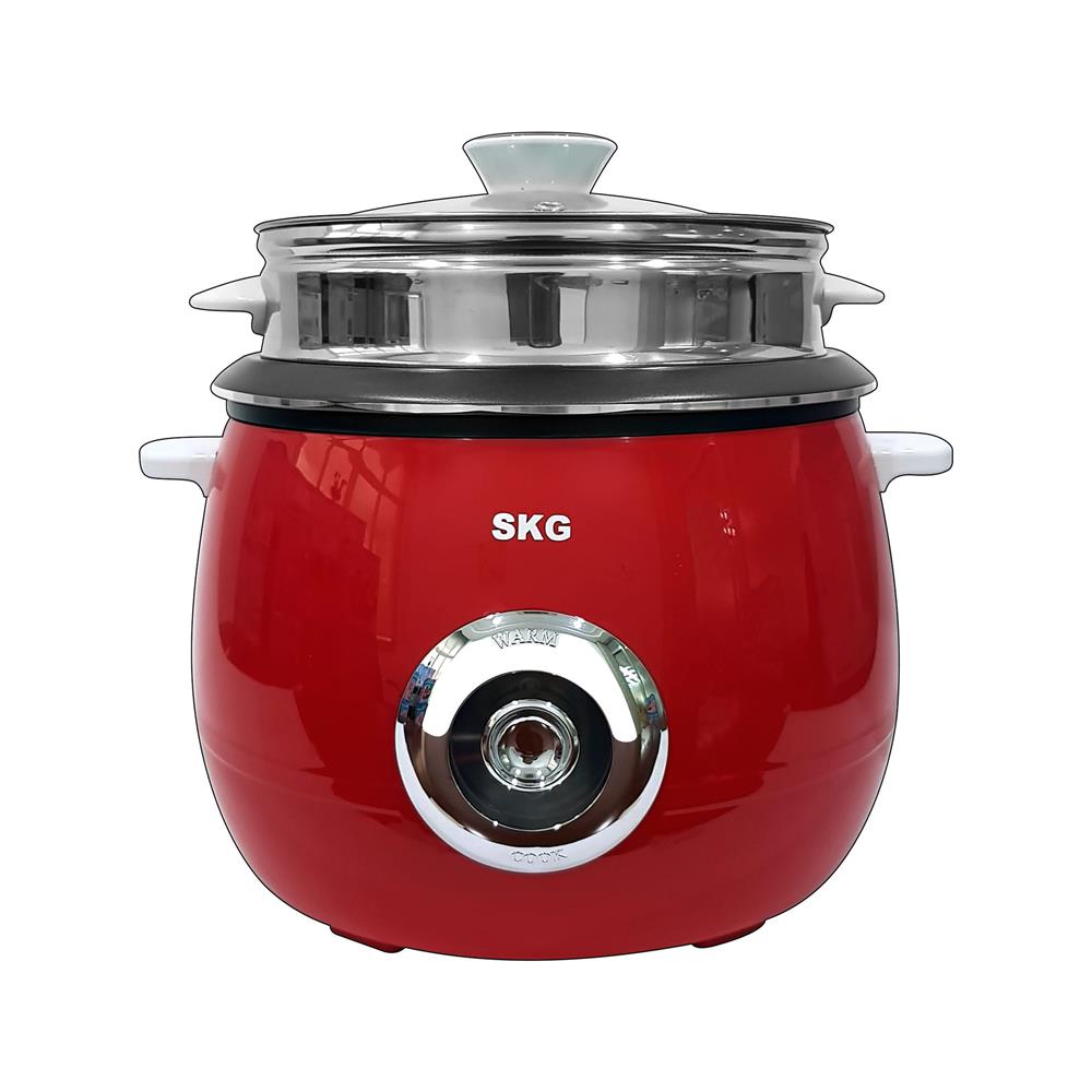 หม้อหุงข้าว MANUAL SKG SK-281 2.8 ลิตร สีแดง