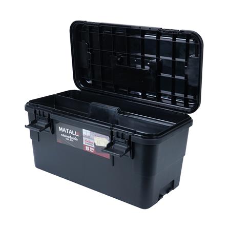 กล่องเครื่องมือ MATALL DY2501-BL SIZE L 15 ลิตร สีดำ_2
