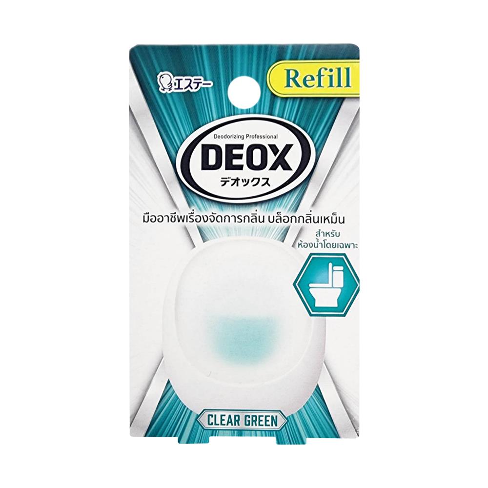 รีฟิลน้ำหอมปรับอากาศห้องน้ำ SHALDAN DEOX 6 มล. CLEAR GREEN