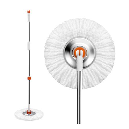 ชุดอุปกรณ์ถังปั่นพร้อมไม้ม็อบ ZUMO ZM01 สีขาว/ส้ม_4