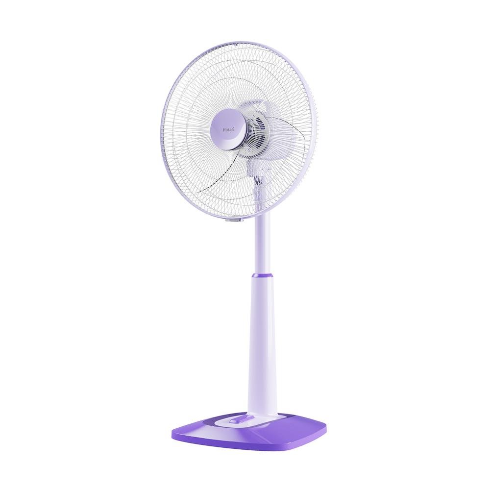 พัดลมสไลด์ 16 นิ้ว HATARI S16C1 สีม่วง