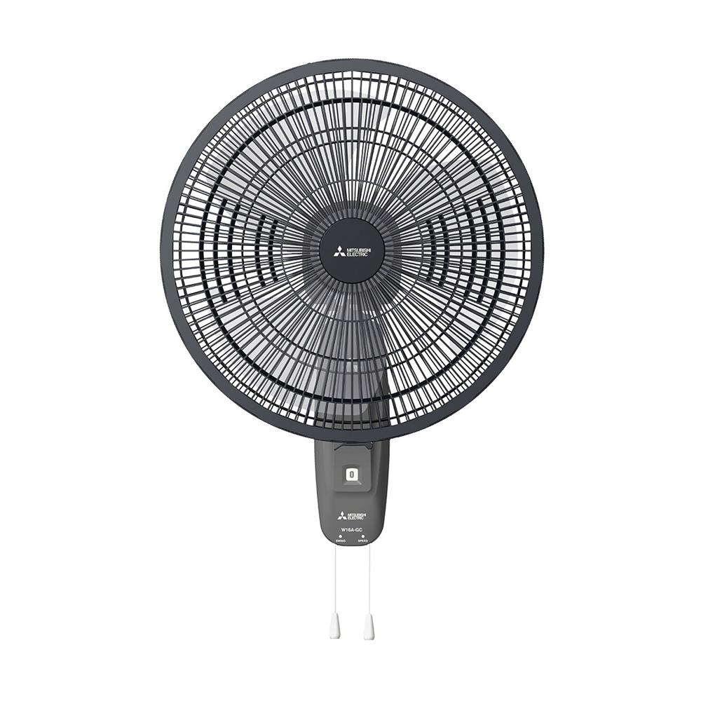 พัดลมติดผนัง 16 นิ้ว MITSUBISHI W16A-GC CY-GY สีเทา