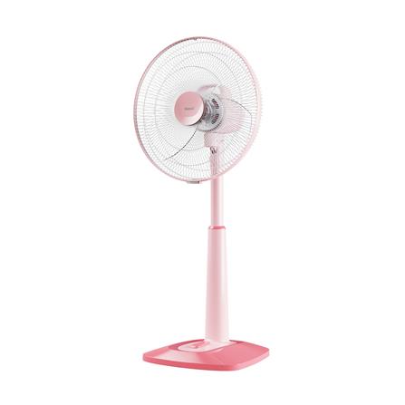 พัดลมสไลด์ 16 นิ้ว HATARI S16C1 สีชมพู_1